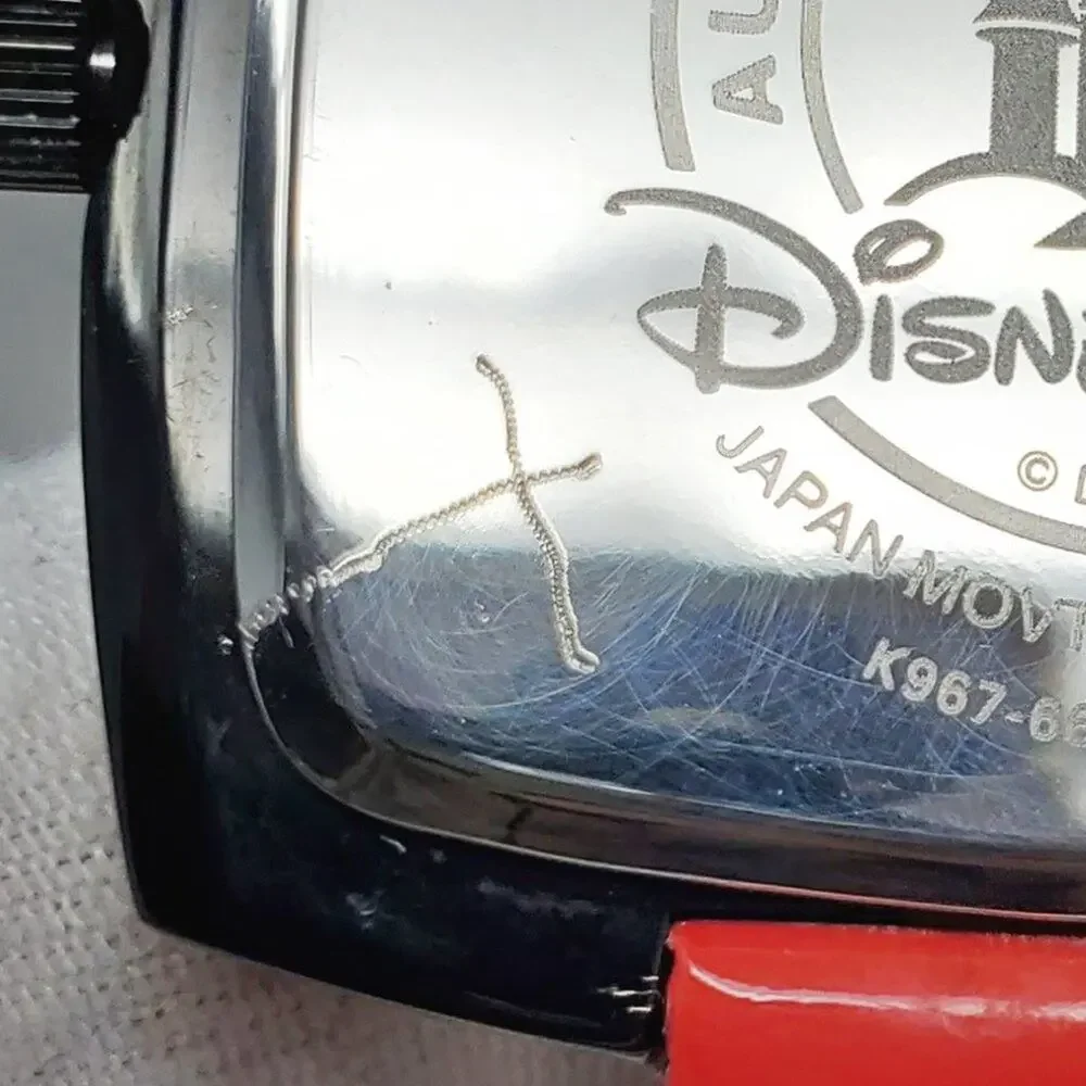 Disney Parks Disneyland DLR Disney Ladies Red Fashion Watch